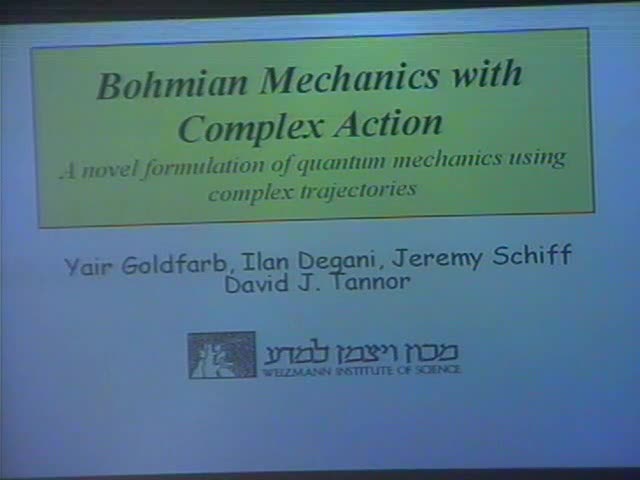 Bohmian mechanics with complex action: An exact formulation of quantum mechanics
with complex trajectories Thumbnail