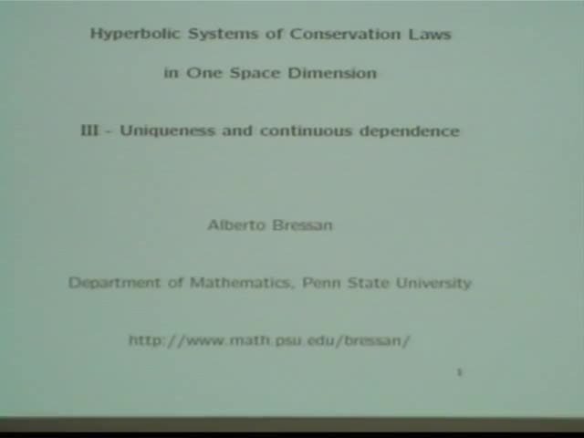 A tutorial on hyperbolic conservation laws. Lecture 3 Thumbnail