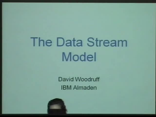 Tutorial: The Data Stream Model Thumbnail