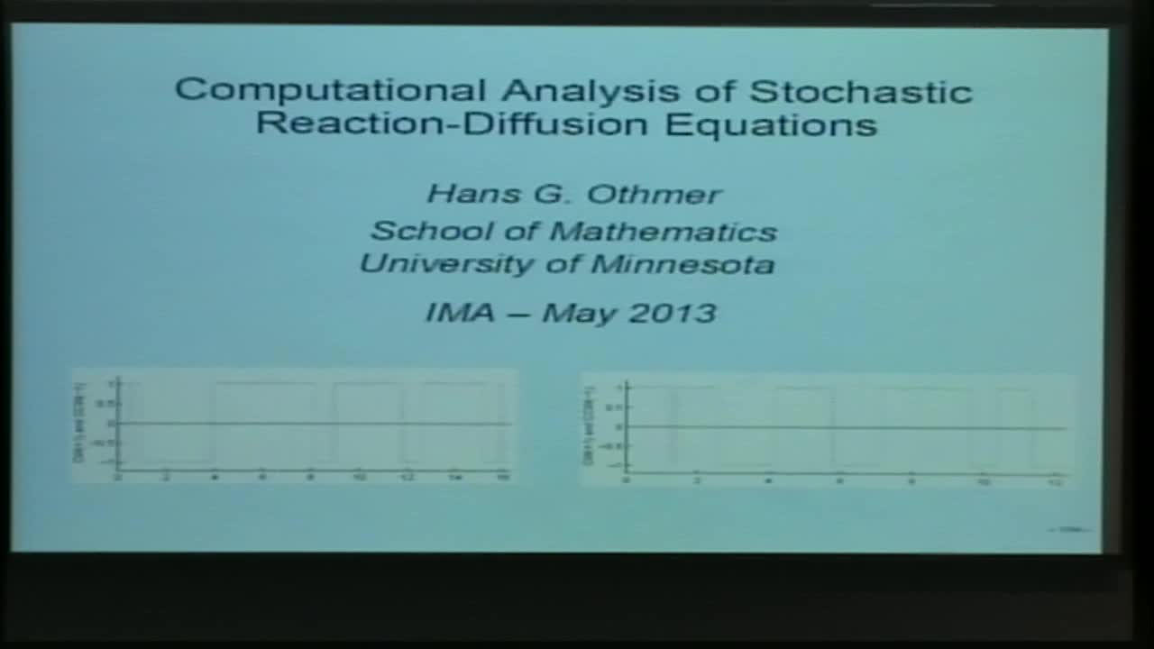 Stochastic Analysis of Reaction-diffusion Processes Thumbnail