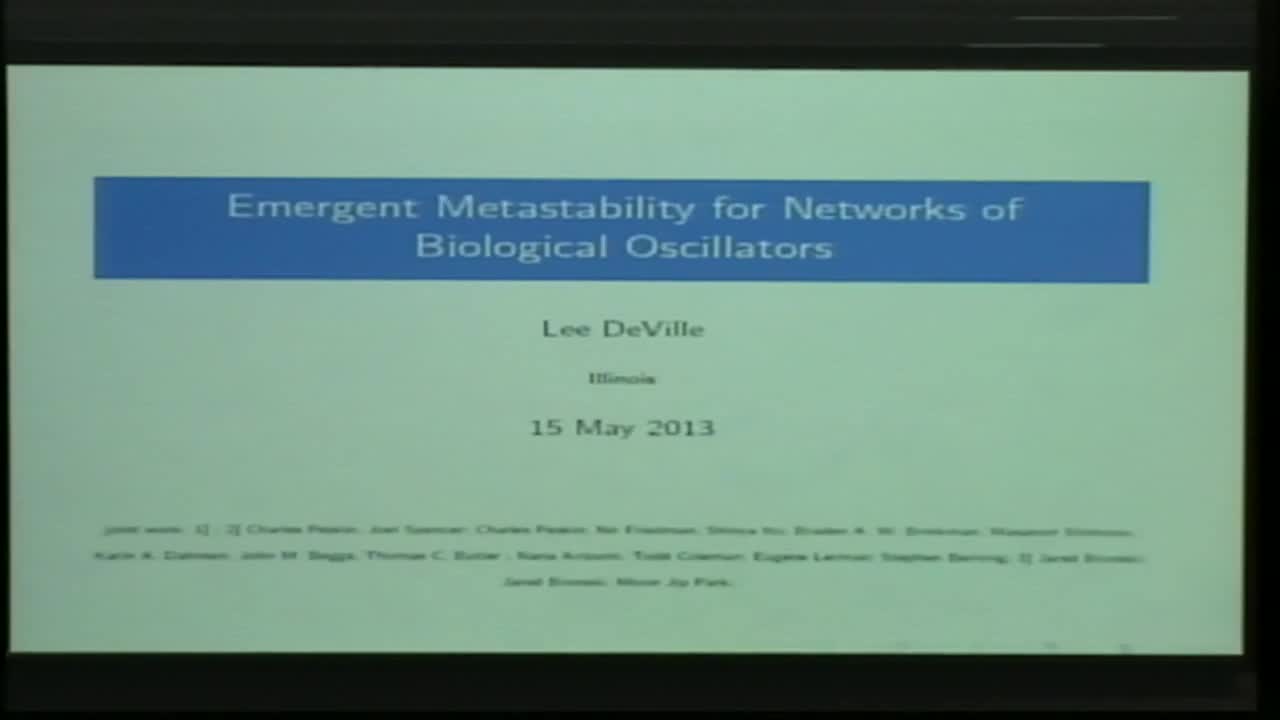 Emergent Metastability for Networks of Biological Oscillators Thumbnail