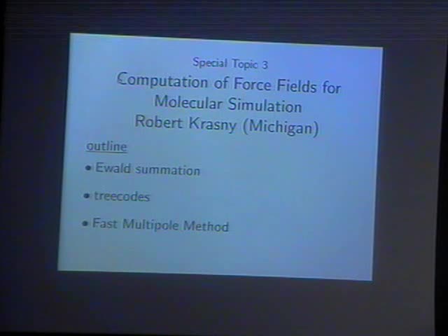 Special topic 3. Computation of force fields for molecular simulation Thumbnail