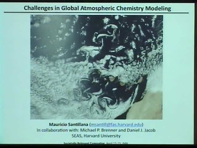 Tutorial Lecture: Challenges in Global Atmospheric Chemistry Modeling Thumbnail