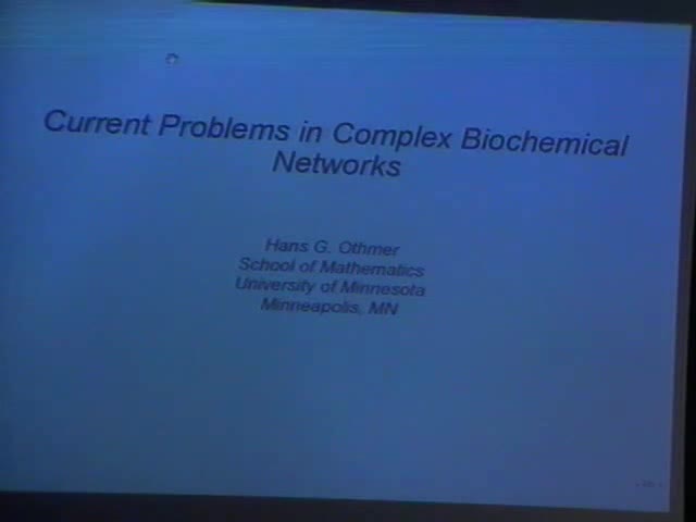 Current Issues in Understanding Complex Biological Networks Thumbnail