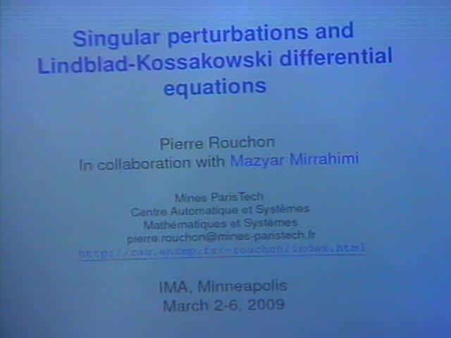Singular perturbations and Lindblad-Kossakowski differential
equations  Thumbnail