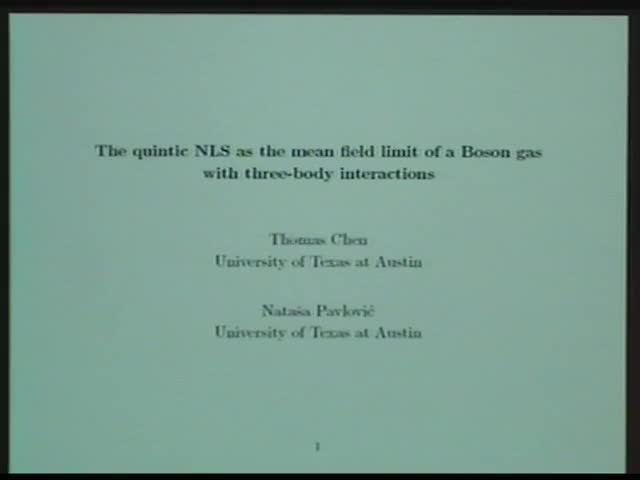 The quintic NLS as the mean field limit of a Boson gas with
three-body interactions Thumbnail