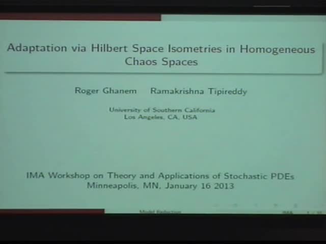 Adaptation via Hilbert space isometries in homogeneous chaos spaces Thumbnail