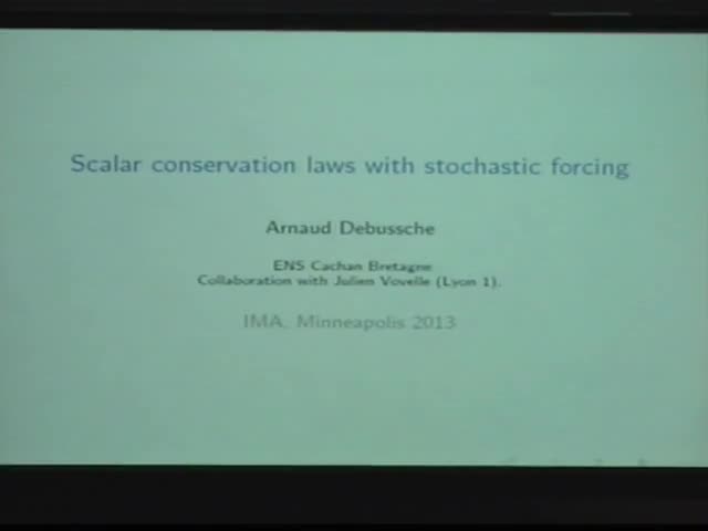 Invariant Measures for Stochastic Conservation Laws Thumbnail