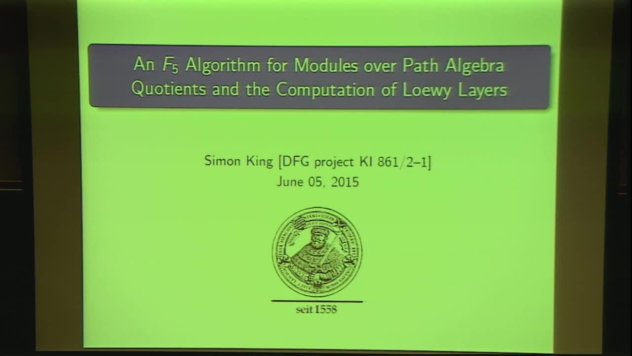 An F5 Algorithm for Modules Over Path Algebra Quotients and the Computation of Loewy Layers Thumbnail