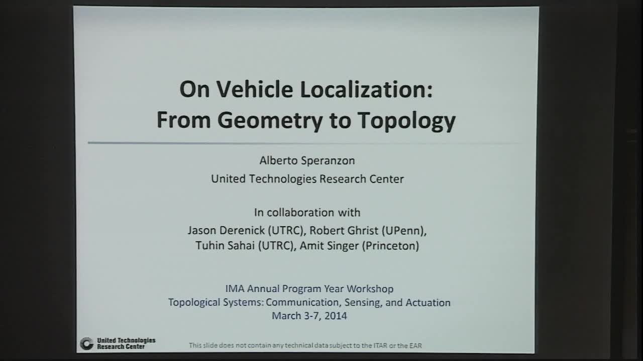 On Vehicle Localization: From Geometry to Topology Thumbnail