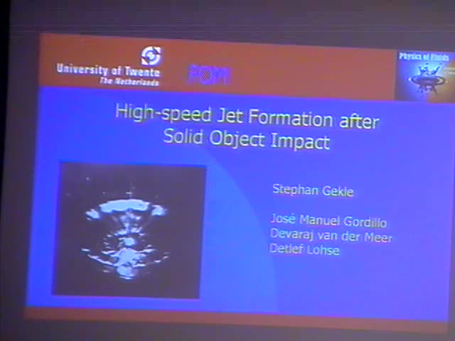 High-speed jet formation after solid object impact Thumbnail