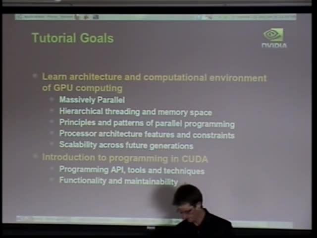 Lecture 1: Scientific Computing using Graphics Processors Thumbnail