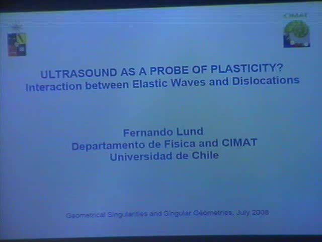 Ultrasound as a probe of plasticity?
The interaction between elastic waves and dislocations Thumbnail