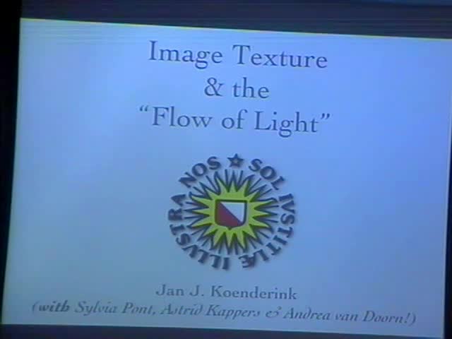 Image Texture and the "Flow of Light" Thumbnail