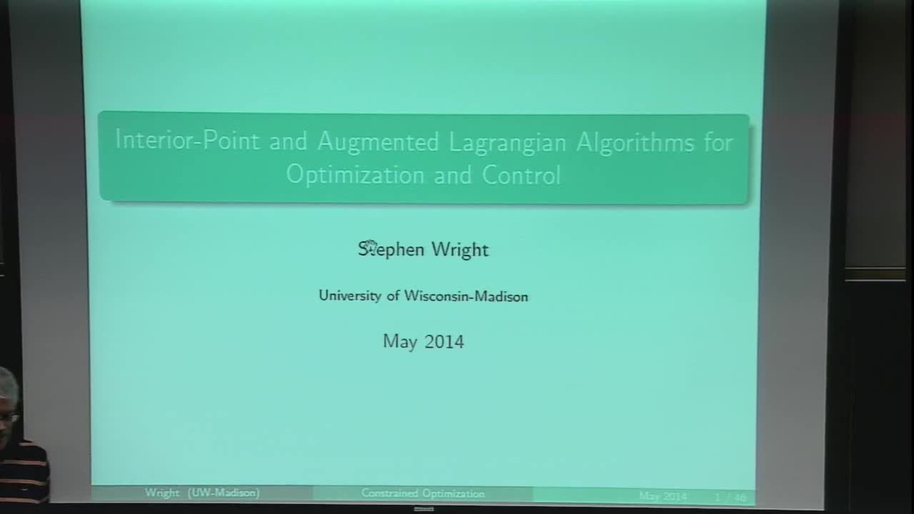 Interior-Point and Augmented Lagrangian Algorithms for Optimization and Control Thumbnail