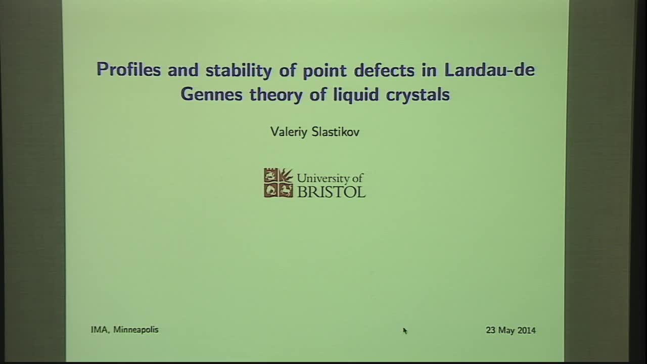 Profiles and Stability of Point Defects in Landau-de Gennes Theory of Liquid Crystals Thumbnail