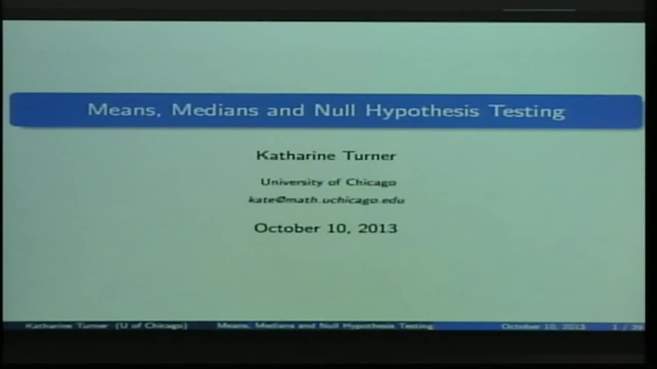 Means, Medians and Null Hypothesis Testing Thumbnail