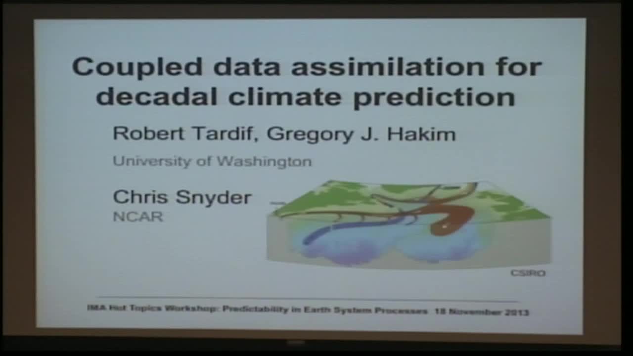 Coupled Data Assimilation for Decadal Climate Prediction Thumbnail