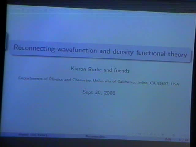 Reconnecting Wavefunction and Density-functional Theory  Thumbnail
