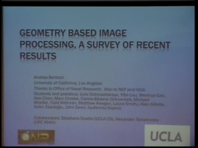 Geometry based image processing - a survey of recent results Thumbnail