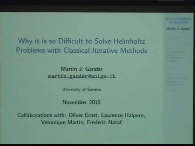 Why it is so difficult to solve Helmholtz problems with iterative methods Thumbnail