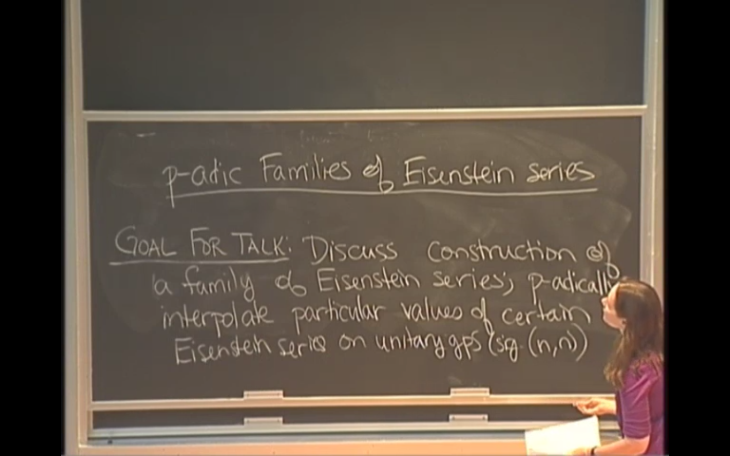 p-adic families of Eisenstein series and applications Thumbnail