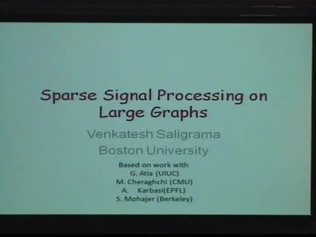 Sparse Signal Processing Bounds on Large Graphs Thumbnail