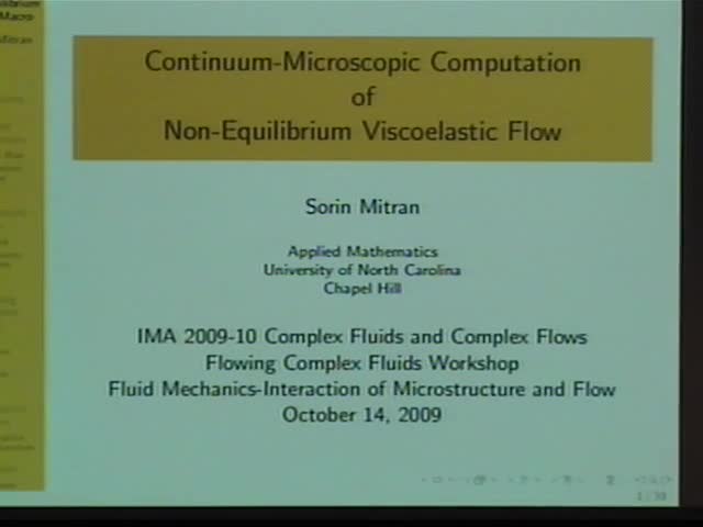 Continuum-microscopic computational modeling of non-equilibrium
viscoelastic flow Thumbnail