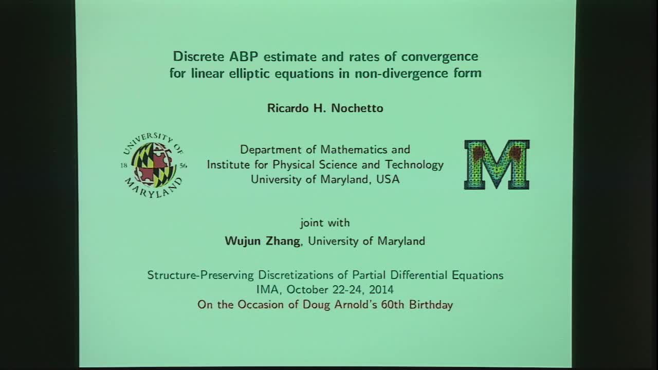 Discrete ABP Estimate and Rates of Convergence for Linear Elliptic PDEs in Non-Divergence Form Thumbnail