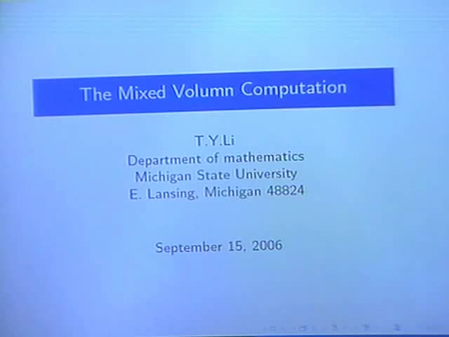 Mixed volume computation Thumbnail
