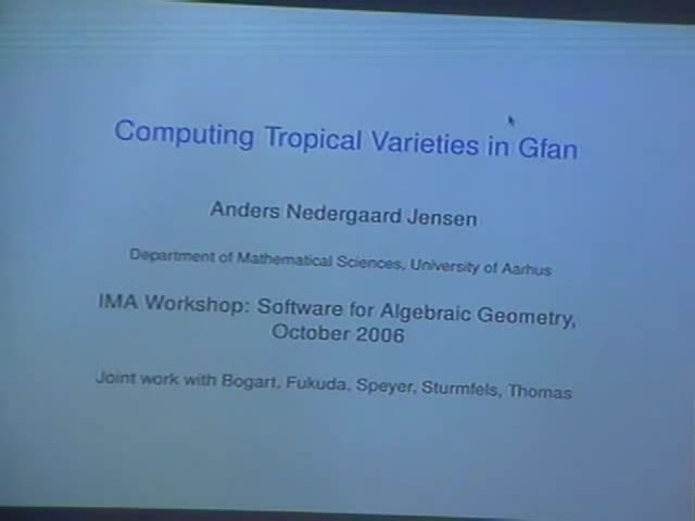 Computing Tropical Varieties in Gfan Thumbnail