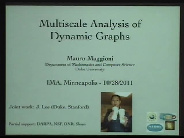 Multiscale analysis of dynamic graphs Thumbnail
