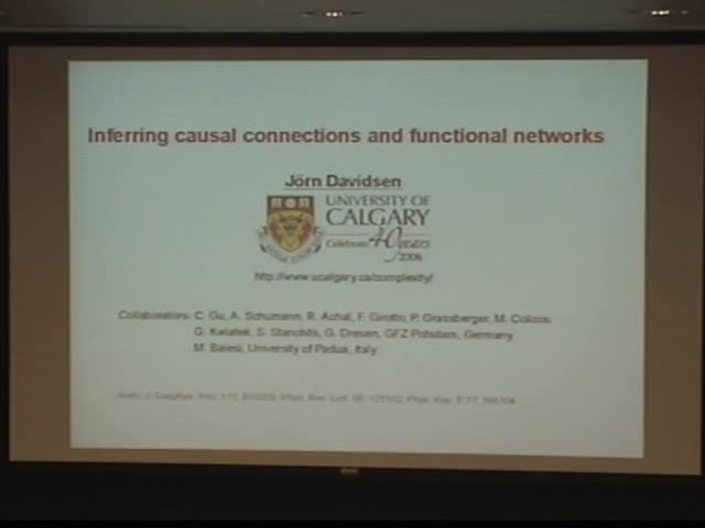 Inferring Causal Connections and Functional Networks Thumbnail