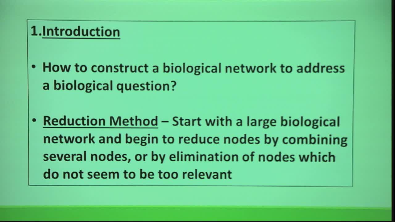 Biological Networks Associated to Biological Questions Thumbnail