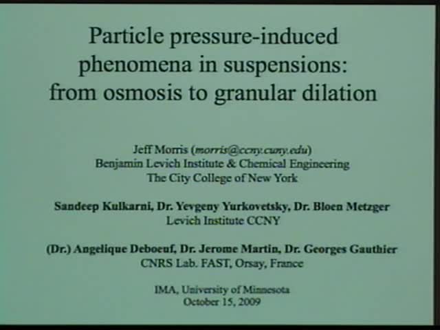 Particle pressure-induced phenomena in suspensions:
from osmosis to granular dilation
 Thumbnail