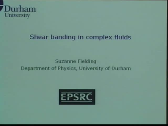 Shear banding in complex fluids and biologically active suspensions Thumbnail