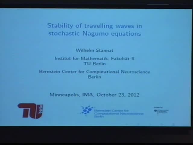 Stability of travelling waves in stochastic Nagumo equations Thumbnail