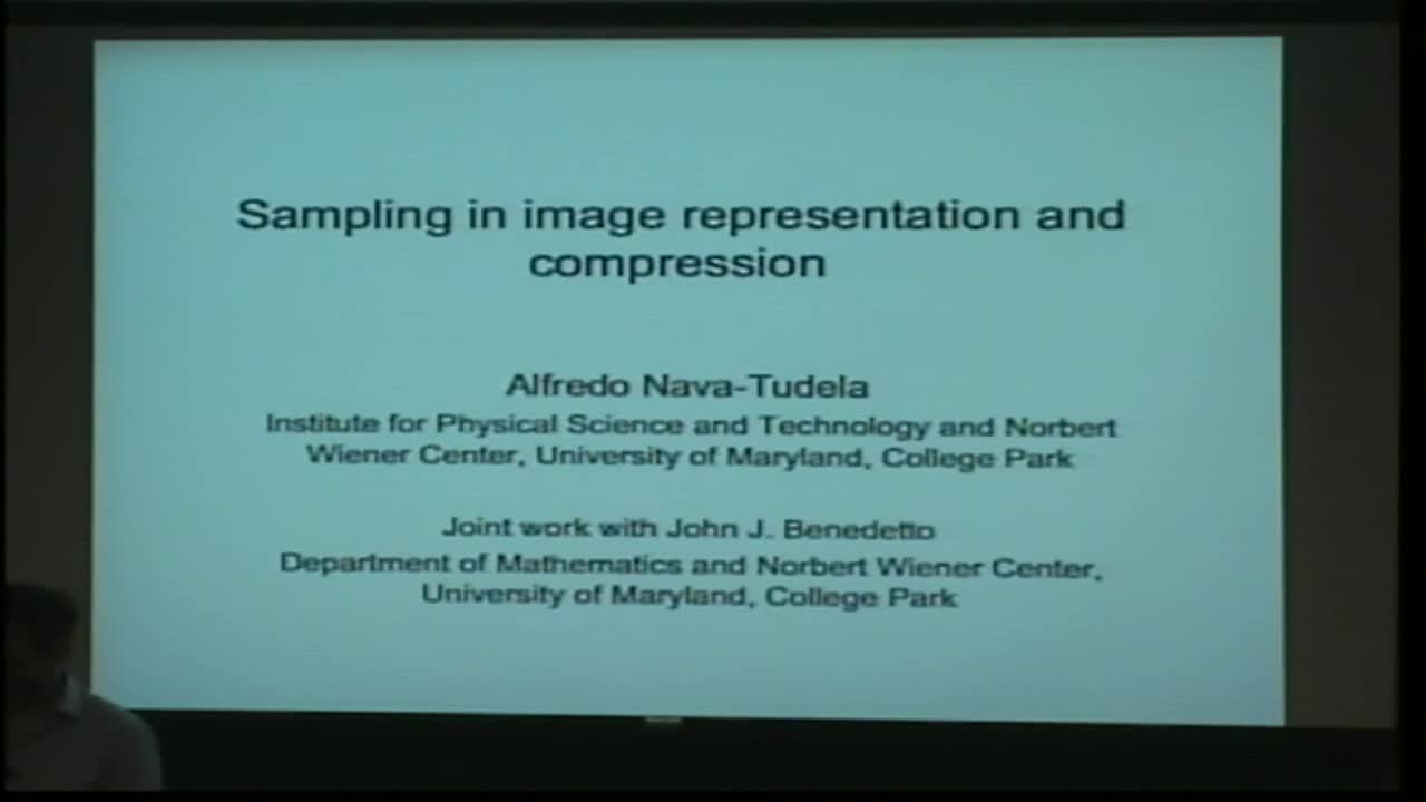 Sampling In Image Representation and Compression Thumbnail