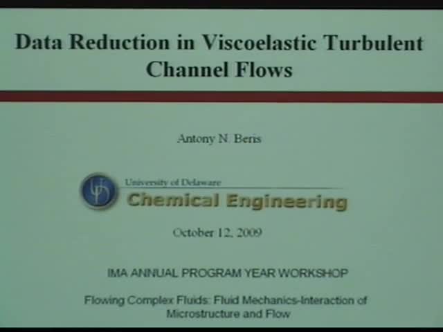 Data reduction in viscoelastic turbulent channel flows Thumbnail