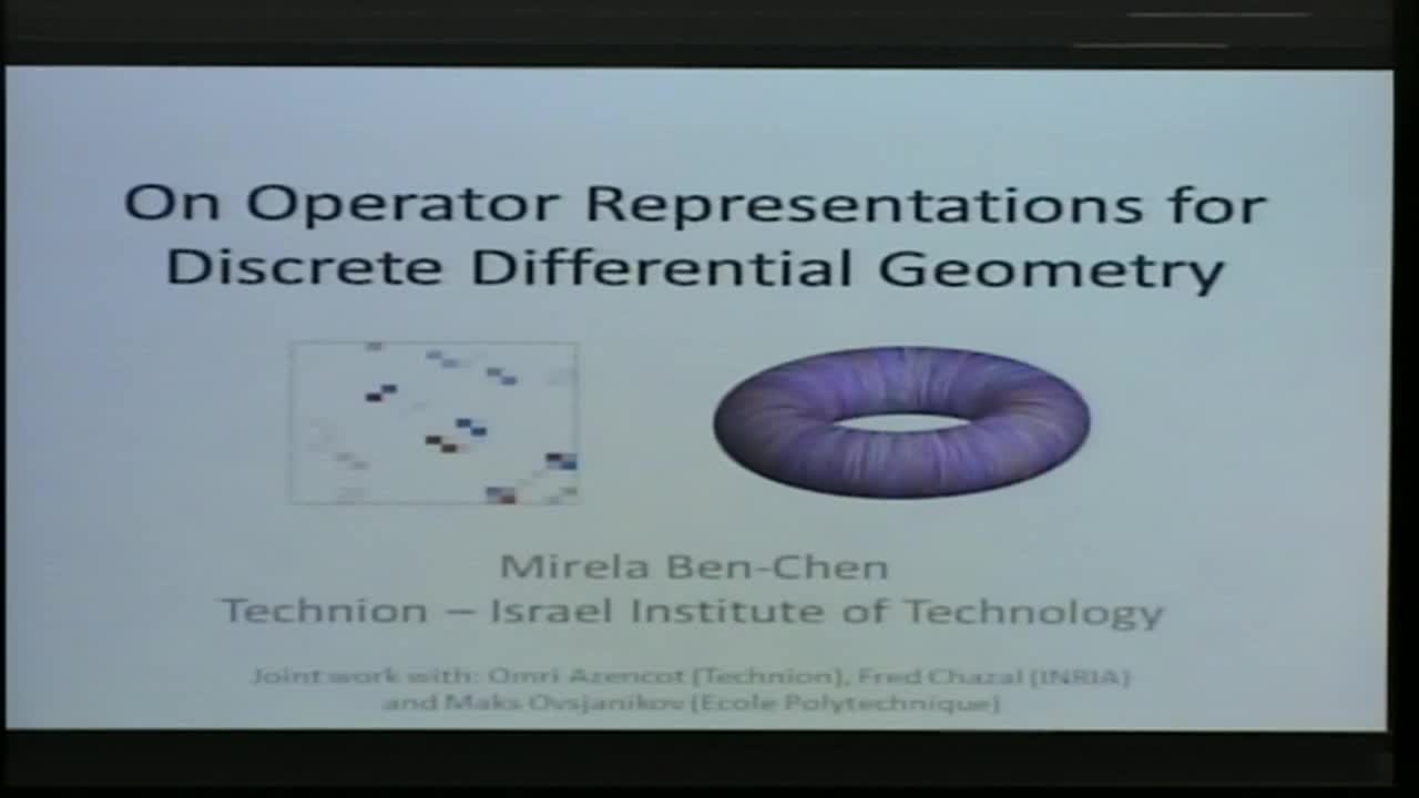 On Operator Representations for Discrete Differential Geometry Thumbnail