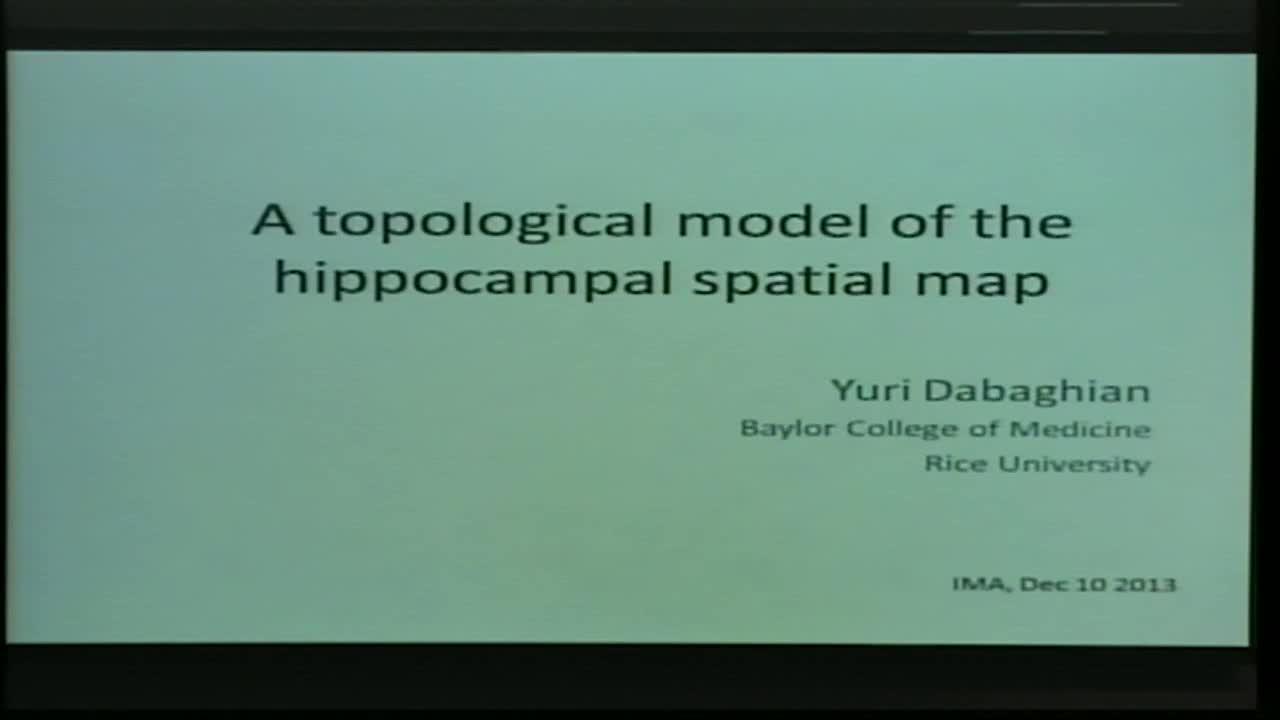 A Topological Model of the Hippocampal Spatial Map Thumbnail