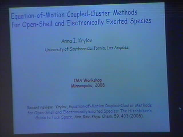 Coupled-cluster and equation-of-motion approaches to electron correlation Thumbnail