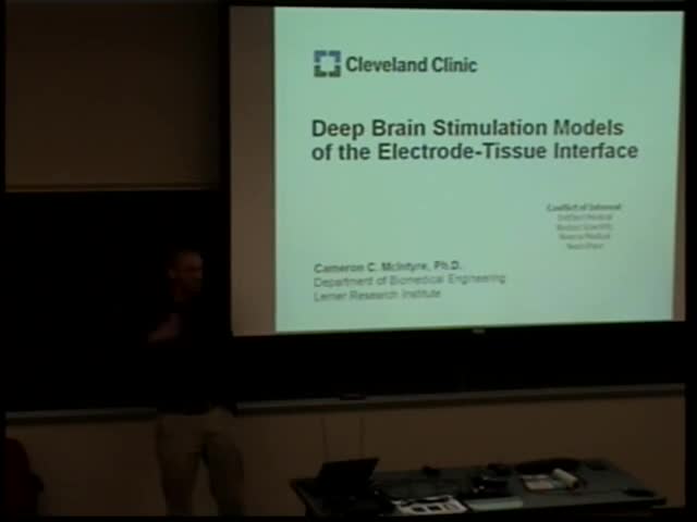 Deep brain stimulation models of the electrode-tissue interface Thumbnail