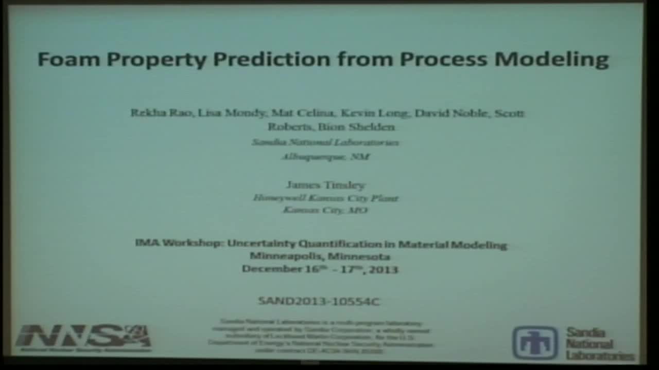 Foam Property Prediction from Process Modeling Thumbnail