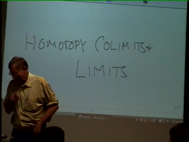 Introduction to homotopy limits and colimits Thumbnail