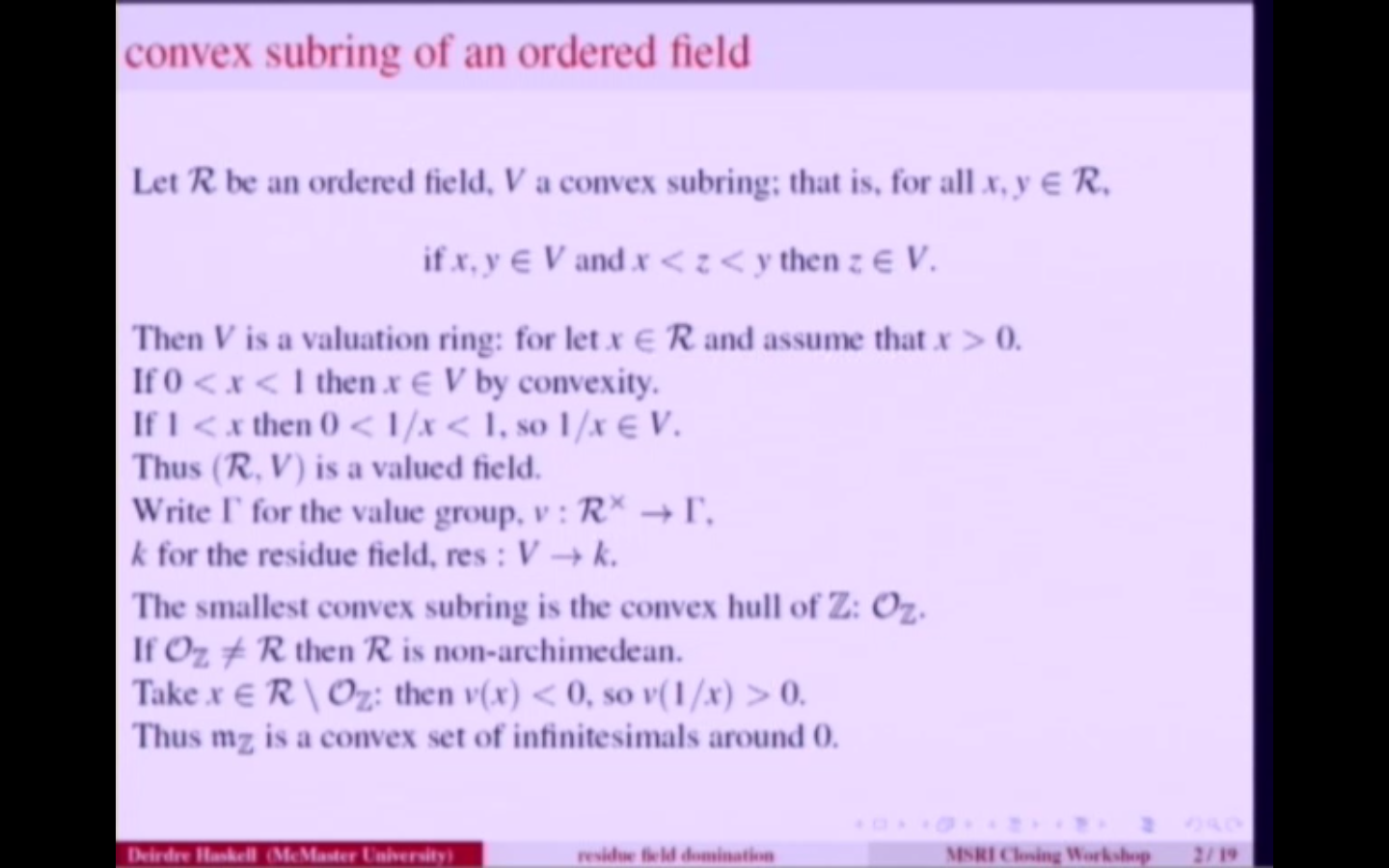 Towards a theory of residue field domination for convexly valued ordered fields Thumbnail