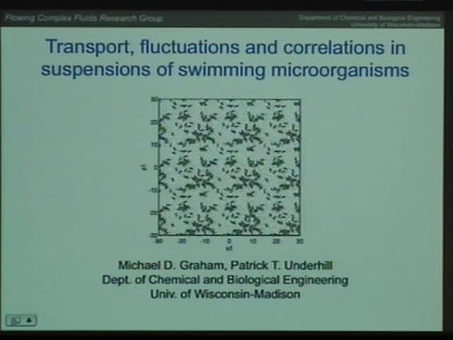 Transport in suspensions of swimming organisms Thumbnail