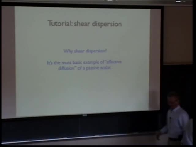 Shear dispersion Thumbnail