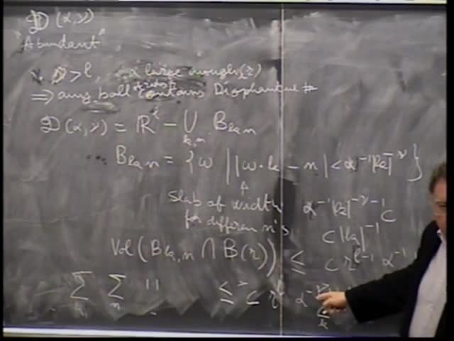 Lecture 2 - Quasi-periodic solutions in dynamical systems and their role in global dynamics Thumbnail