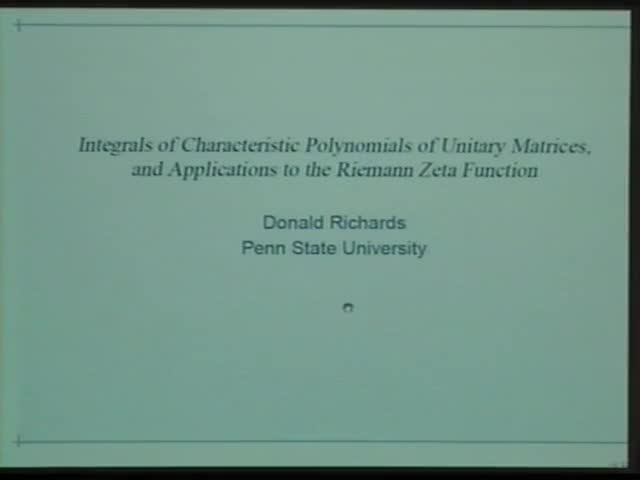 Integrals of characteristic polynomials of unitary matrices, and applications to the Riemann zeta function  Thumbnail